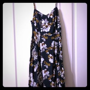 Old Navy floral print A-line dress